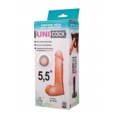 Фаллическая насадка Харнесс UNICOCK 5,5  - 17 см. - LOVETOY (А-Полимер) - купить с доставкой в Саратове