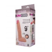 Фаллическая насадка Харнесс UNICOCK 9  - 24 см. - LOVETOY (А-Полимер) - купить с доставкой в Саратове