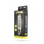 Прозрачная насадка с петлёй для фиксации - 14 см. - ToyFa - в Саратове купить с доставкой