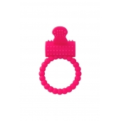 Розовое силиконовое виброкольцо A-toys - A-toys - в Саратове купить с доставкой Розовое силиконовое виброкольцо A-toys - A-toys - в Саратове купить с доставкой
