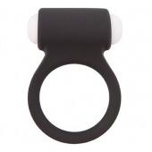 Чёрное эрекционное виброкольцо LIT-UP SILICONE STIMU RING 3 BLACK - Dream Toys - в Саратове купить с доставкой