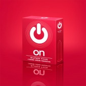 Супертонкие презервативы ON) Super Thin - 3 шт. - ON) - купить с доставкой в Саратове