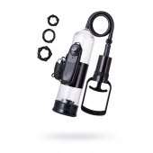 Вакуумная помпа A-toys с вибропулей и эрекционными кольцами - A-toys - в Саратове купить с доставкой