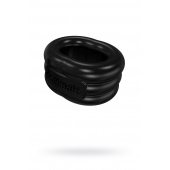 Чёрное эрекционное виброкольцо Stretch - Bathmate - в Саратове купить с доставкой