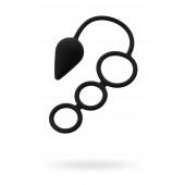 Тройное эрекционное кольцо с анальным хвостом Drop M-size - Erotist Adult Toys - в Саратове купить с доставкой