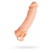 Удлиняющая насадка на пенис с вибрацией - 18,5 см. - ToyFa - в Саратове купить с доставкой