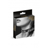 Узенький ошейник из полиуретана с кольцом - Bijoux Pour Toi - купить с доставкой в Саратове