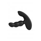 Черный силиконовый стимулятор простаты Levett Nitoc с пультом ДУ - Levett - в Саратове купить с доставкой