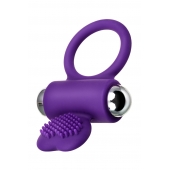 Фиолетовое виброкольцо с ресничками JOS PERY - JOS - в Саратове купить с доставкой Фиолетовое виброкольцо с ресничками JOS PERY - JOS - в Саратове купить с доставкой