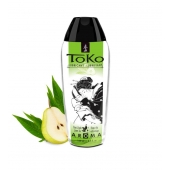 Интимный гель TOKO Pear   Exotic Green Tea с ароматом груши и зеленого чая - 165 мл. - Shunga - купить с доставкой в Саратове