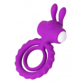 Фиолетовое эрекционное кольцо на пенис JOS  GOOD BUNNY - JOS - в Саратове купить с доставкой