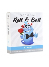 стимулирующий презерватив-насадка Roll   Ball Classic - Sitabella - купить с доставкой в Саратове