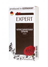 Гладкие презервативы Expert  Классическая опера  - 12 шт. - Expert - купить с доставкой в Саратове