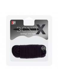 Черная веревка для связывания BONDX LOVE ROPE - 10 м. - Dream Toys - купить с доставкой в Саратове