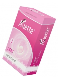 Ультратонкие презервативы Arlette Light - 6 шт. - Arlette - купить с доставкой в Саратове