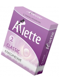 Классические презервативы Arlette Classic - 3 шт. - Arlette - купить с доставкой в Саратове