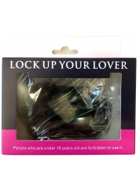 Черные меховые наручники Love с ключиками - Baile - купить с доставкой в Саратове