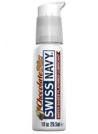 Лубрикант с ароматом шоколада Swiss Navy Chocolate Bliss Lube - 29,5 мл. - Swiss navy - купить с доставкой в Саратове