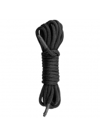 Черная веревка для бондажа Easytoys Bondage Rope - 5 м. - Easy toys - купить с доставкой в Саратове