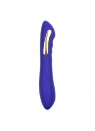 Фиолетовый вибратор с электростимуляцией Intimate E-Stimulator Petite Wand - 18,5 см. - California Exotic Novelties - купить с доставкой в Саратове