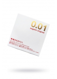 Супертонкий презерватив Sagami Original 0.01 - 1 шт. - Sagami - купить с доставкой в Саратове