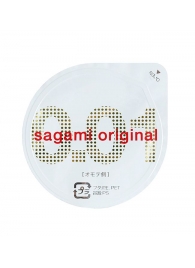 Супертонкий презерватив Sagami Original 0.01 - 1 шт. - Sagami - купить с доставкой в Саратове