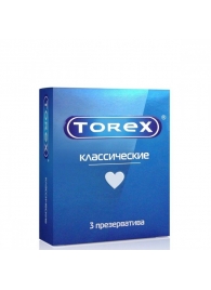 Гладкие презервативы Torex  Классические  - 3 шт. - Torex - купить с доставкой в Саратове