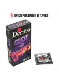 Ароматизированные презервативы DOMINO  Фруктовый слот  - 6 шт. - Domino - купить с доставкой в Саратове