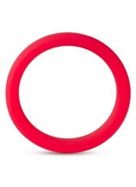 Красное эрекционное кольцо Silicone Go Pro Cock Ring - Blush Novelties - в Саратове купить с доставкой