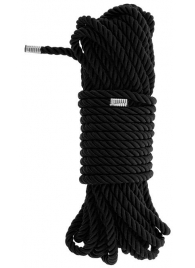 Черная веревка для бондажа BONDAGE ROPE - 10 м. - Dream Toys - купить с доставкой в Саратове