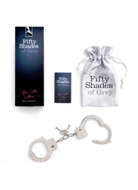 Металлические наручники Metal Handcuffs - Fifty Shades of Grey - купить с доставкой в Саратове