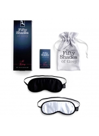 Набор из двух масок на глаза Soft Blindfold Twin Pack - Fifty Shades of Grey - купить с доставкой в Саратове