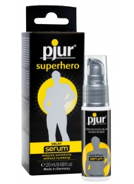 Сыворотка-пролонгатор pjur SUPERHERO Delay Serum - 20 мл. - Pjur - купить с доставкой в Саратове