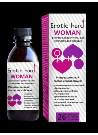 Женский биогенный концентрат для повышения либидо Erotic hard Woman - 250 мл. - Erotic Hard - купить с доставкой в Саратове