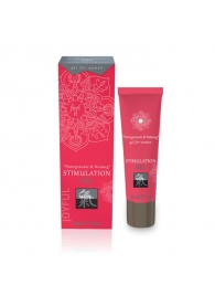 Возбуждающий интимный гель для двоих STIMULATION GEL Pomegranate   Nutmeg - 30 мл. - Shiatsu - купить с доставкой в Саратове