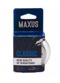 Классические презервативы в пластиковом кейсе MAXUS Classic - 3 шт. - Maxus - купить с доставкой в Саратове