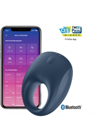 Эрекционное кольцо Satisfyer Strong One с возможностью управления через приложение - Satisfyer - в Саратове купить с доставкой