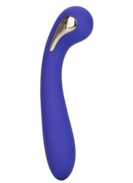 Фиолетовый вибромассажер с электростимуляцией Intimate Estim Petite G Wand - 19 см. - California Exotic Novelties - купить с доставкой в Саратове