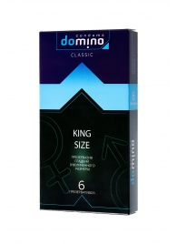 Презервативы увеличенного размера DOMINO Classic King size - 6 шт. - Domino - купить с доставкой в Саратове