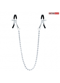 Оригинальные зажимы на соски с бусами - Notabu - купить с доставкой в Саратове