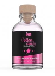 Массажный гель с согревающим эффектом Cotton Candy - 30 мл. - INTT - купить с доставкой в Саратове