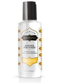 Гель-лубрикант на водной основе Divine Nectars Vanilla с ароматом ванили - 150 мл. - Kama Sutra - купить с доставкой в Саратове