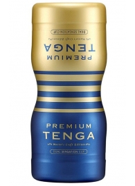 Мастурбатор TENGA Premium Dual Sensation Cup - Tenga - в Саратове купить с доставкой