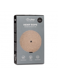 Пеньковая веревка для связывания Hemp Rope - 5 м. - Easy toys - купить с доставкой в Саратове