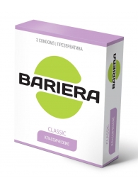 Классические презервативы Bariera Classic - 3 шт. - Bariera - купить с доставкой в Саратове