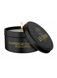 Массажная свеча с ароматом розы Massage Candle Rose Scented - 100 гр. - Shots Media BV - купить с доставкой в Саратове