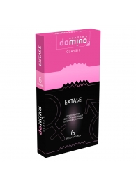 Презервативы с точками и рёбрышками DOMINO Classic Extase - 6 шт. - Domino - купить с доставкой в Саратове