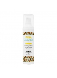 Разогревающее массажное масло с ароматом пина колада Gourmet Pina Colada - 50 мл. - Exsens - купить с доставкой в Саратове