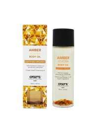 Органическое массажное масло AMBER JOJOBA - 100 мл. - Exsens - купить с доставкой в Саратове