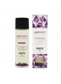 Органическое массажное масло AMETHYST SWEET ALMOND - 100 мл. - Exsens - купить с доставкой в Саратове